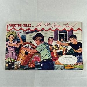 VTG Proctor-Silex Ice Cream Freezer Recipe Book